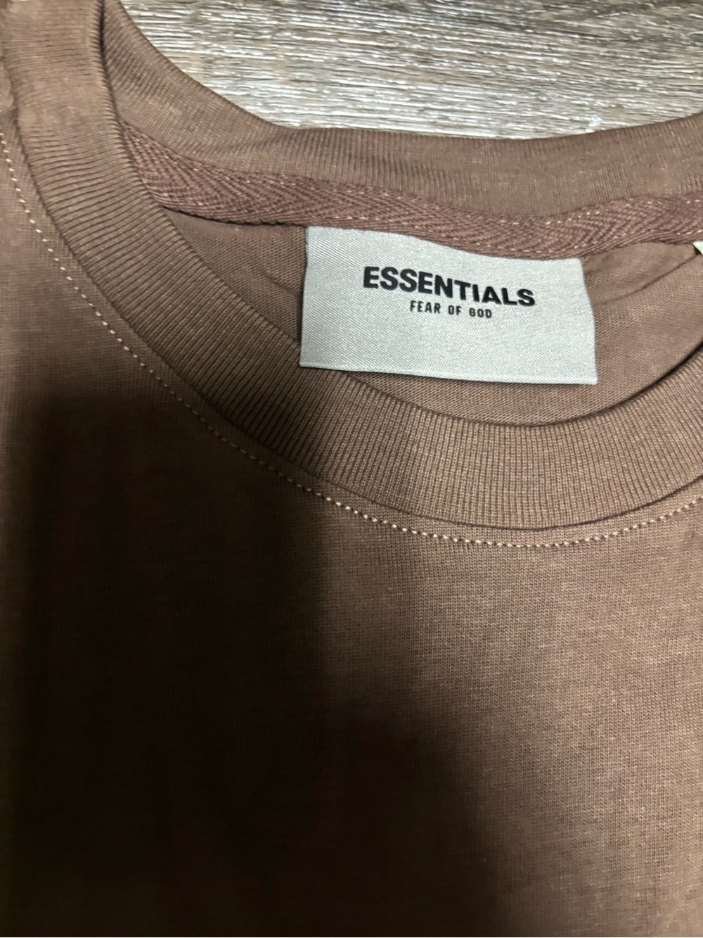 FW20 fear of god essentials Raindrum Tee - Picture 3 of 5